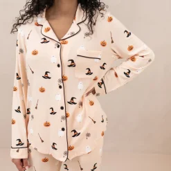 New Kyte Baby Long-Sleeved Women's Pajama Set in Bewitched