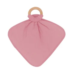 Hot Kyte Baby Lovey in with Removable Teething Ring Apple Blossom
