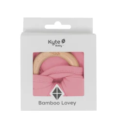 Hot Kyte Baby Lovey in with Removable Teething Ring Apple Blossom