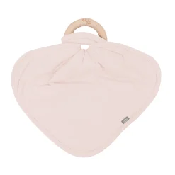 Discount Kyte Baby Lovey in with Removable Wooden Teething Ring Blush