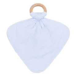 Hot Kyte Baby Lovey in with Removable Wooden Teething Ring Mist