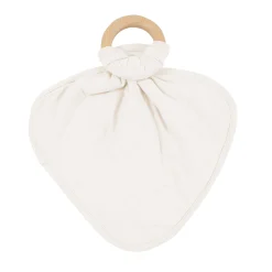 Discount Kyte Baby Lovey in with Removable Wooden Teething Ring Oat
