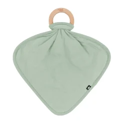 New Kyte Baby Lovey in Thyme with Removable Teething Ring