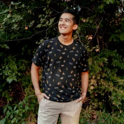 Sale Kyte Baby Men's Crew Neck Tee in Midnight Icon