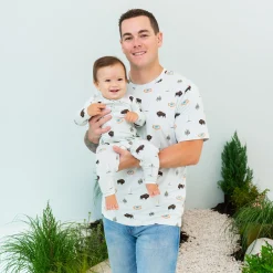 Kyte Baby Men's Crew Neck Tee in Yellowstone