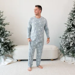 Outlet Kyte Baby Men's Jogger Set in Polar Lights