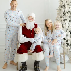 Clearance Kyte Baby Men's Jogger Set in Vintage Santa