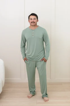 Clearance Kyte Baby Men's Lounge Pants in Thyme
