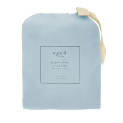 Clearance Kyte Baby Mini Crib Sheet in Fog