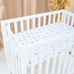 Kyte Baby Mini Crib Sheet in Jurassic