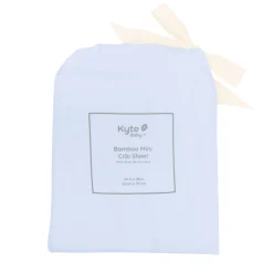 Clearance Kyte Baby Mini Crib Sheet in Mist