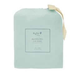 New Kyte Baby Mini Crib Sheet in Sage