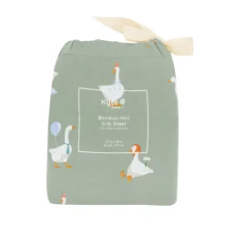 Outlet Kyte Baby Mini Crib Sheet in Silly Goose