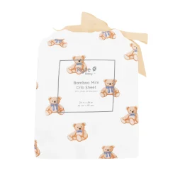 Sale Kyte Baby Mini Crib Sheet in Teddy Bear