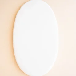 Best Kyte Baby Oval Bassinet Sheet in Cloud