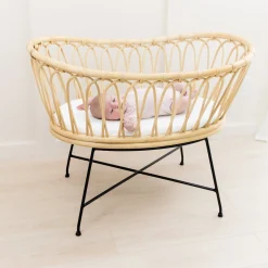 Best Kyte Baby Oval Bassinet Sheet in Cloud