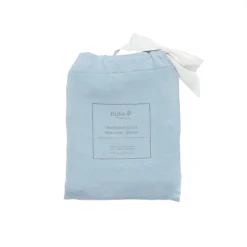 New Kyte Baby Oval Bassinet Sheet in Fog