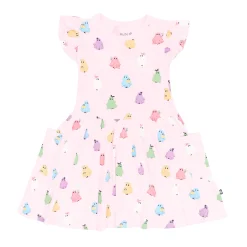 Discount Kyte Baby Pocket Dress in Pastel Ghost