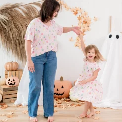 Discount Kyte Baby Pocket Dress in Pastel Ghost