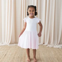 New Kyte Baby Pocket Dress in Sakura