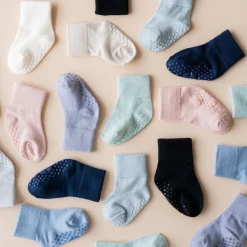 Best Kyte Baby Quarter Socks Combo 5-Pack in Cloud
