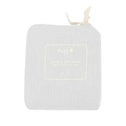 Discount Kyte Baby Ribbed Crib Sheet in Storm