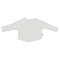 Discount Kyte Baby Ribbed Drop Shoulder Top in Oat