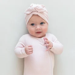 Discount Kyte Baby Ribbed Headwrap in Blush