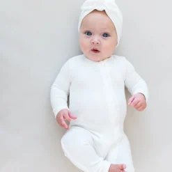 Discount Kyte Baby Ribbed Headwrap in Cloud