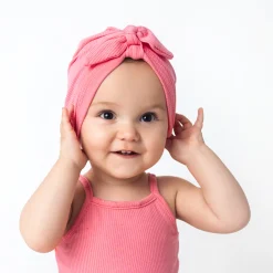 Kyte Baby Ribbed Headwrap in Guava