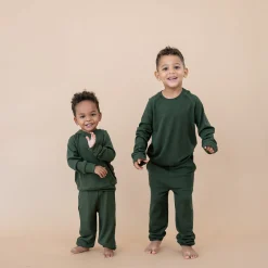 Online Kyte Baby Ribbed Hoodie in Fir