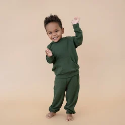 Online Kyte Baby Ribbed Hoodie in Fir