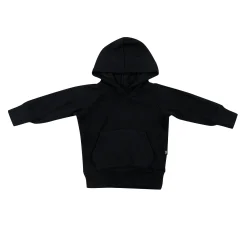 Hot Kyte Baby Ribbed Hoodie in Midnight