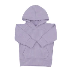 Online Kyte Baby Ribbed Hoodie in Taro