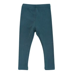 Hot Kyte Baby Ribbed Leggings in Atlantic