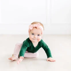 Clearance Kyte Baby Ribbed Leggings in Blush