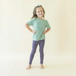 Online Kyte Baby Ribbed Leggings in Currant