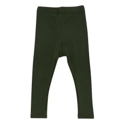 New Kyte Baby Ribbed Leggings in Fir