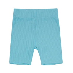 New Kyte Baby Ribbed Toddler Biker Shorts in Makai