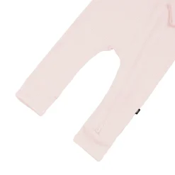 Online Kyte Baby Ribbed Zipper Romper in Blush