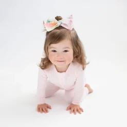 Outlet Kyte Baby Ribbed Zipper Romper in Sakura