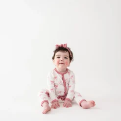 New Kyte Baby Romper in Bow