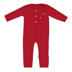 Sale Kyte Baby Romper in Cardinal