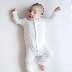 New Kyte Baby Romper in Cloud