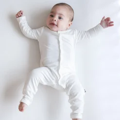 New Kyte Baby Romper in Cloud