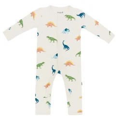 Hot Kyte Baby Romper in Ecru Roar