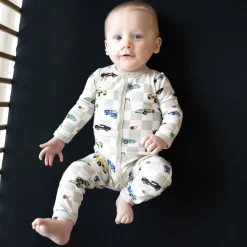 Outlet Kyte Baby Romper in Fast and Fierce