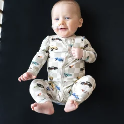 Outlet Kyte Baby Romper in Fast and Fierce