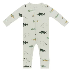 New Kyte Baby Romper in Fishing