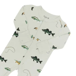 New Kyte Baby Romper in Fishing